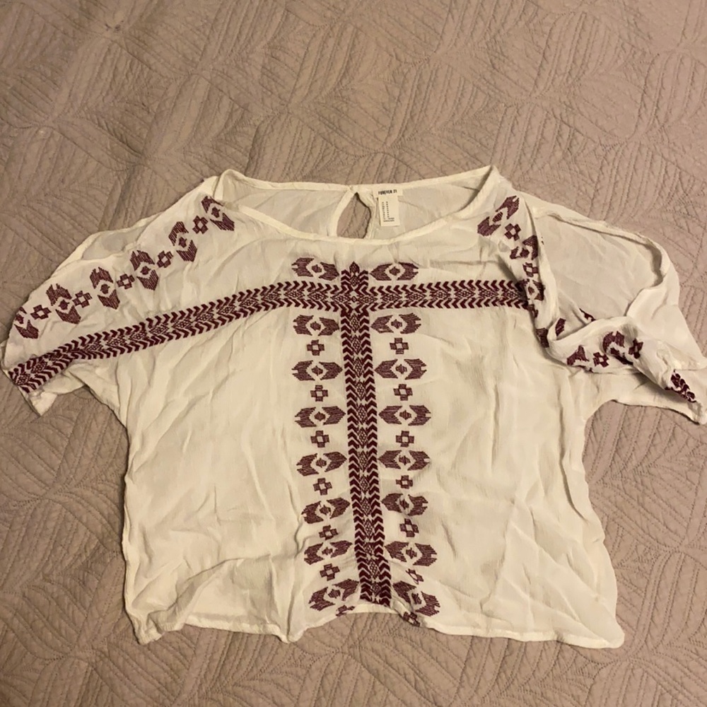 Open shoulder top